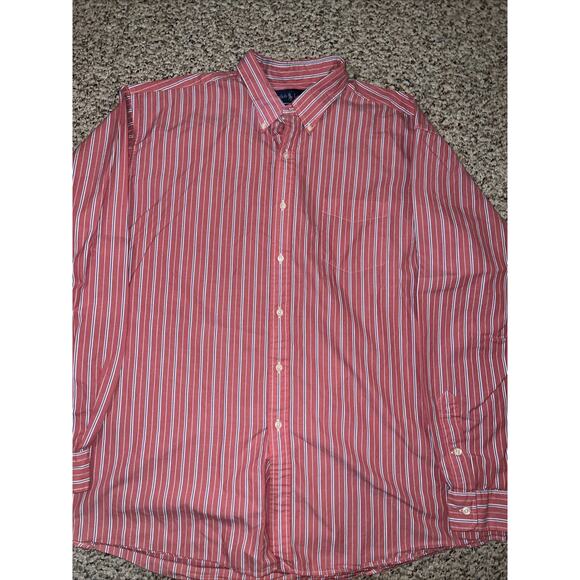 Men’s Ralph Lauren Stripe Button Down Shirt Size XXL - Picture 2 of 4